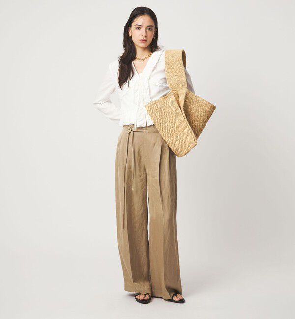 UNITED ARROWS green label relaxing「ライン フラット サンダル」|サンダル|