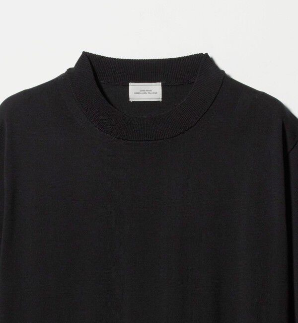UNITED ARROWS green label relaxing「MTB コットン ハイゲージ モックネック ニット Tシャツ」|ニット・セーター|