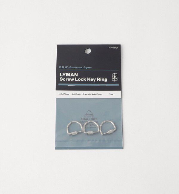BEAUTY&YOUTH UNITED ARROWS「＜CANDY DESIGN&WORKS＞ ライマン/キーホルダー」|キーケース|SILVER