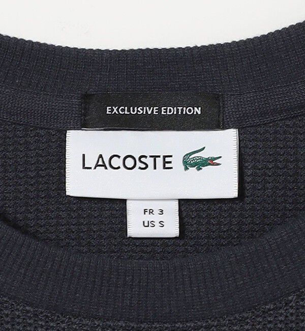 BEAUTY&YOUTH UNITED ARROWS「＜LACOSTE for BEAUTY&YOUTH＞1トーン ショートスリーブ Tシャツ」|Tシャツ・カットソー|