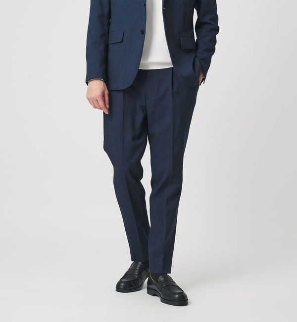 BEAUTY&YOUTH UNITED ARROWS「【WEB限定 WARDROBE SMART】LANATEC セットアップ/背抜きジャケット＆イージーパンツ」|スーツ|