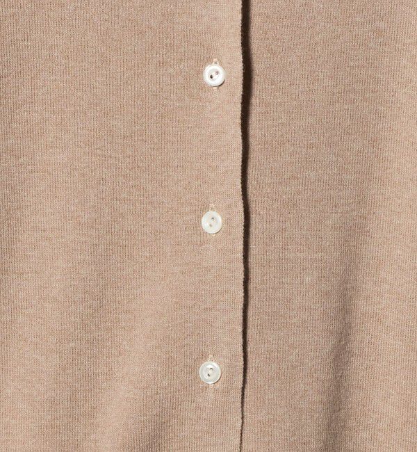 STEVEN ALAN「＜Steven Alan＞コットン カシミヤ フリル カーディガン」|カーディガン|