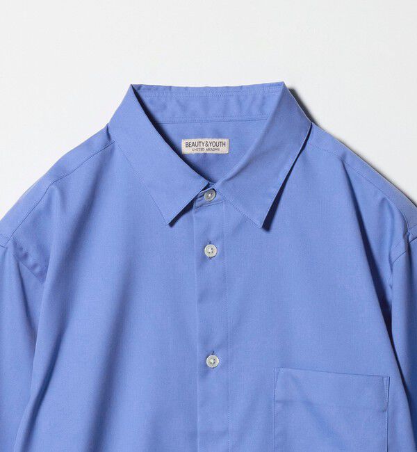 BEAUTY&YOUTH UNITED ARROWS「クリア オックスフォード レギュラー シャツ SLIM型 抗菌防臭機能付き」|シャツ・ブラウス|