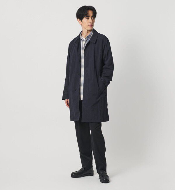 BEAUTY&YOUTH UNITED ARROWS「PERTEX ナイロン バルマカン コート 撥水」|ステンカラーコート|