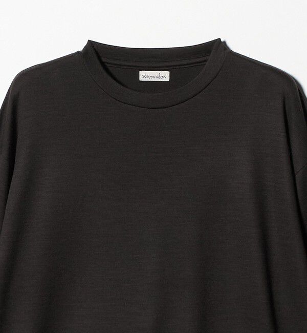 STEVEN ALAN「＜Steven Alan＞ メリノウール クルーネック ロングスリーブ Tシャツ」|Tシャツ・カットソー|