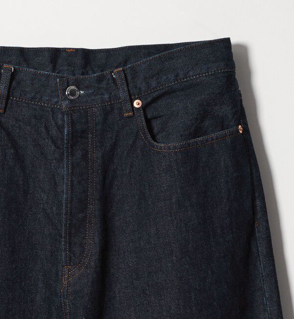 MONKEY TIME「デニム シンチ バックル スーパー バギー パンツ」|チノ|