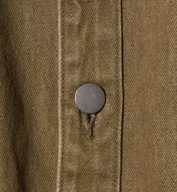 ATTISESSION「＜ATTISESSION＞ブラウン デニム シャツ」|シャツ・ブラウス|