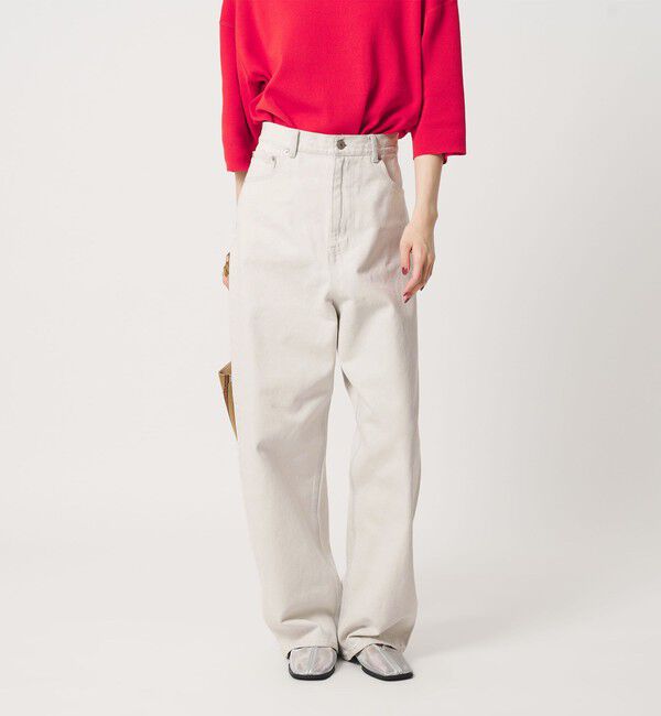 BEAUTY&YOUTH UNITED ARROWS「ワイド ルーズ デニムパンツ」|デニム|