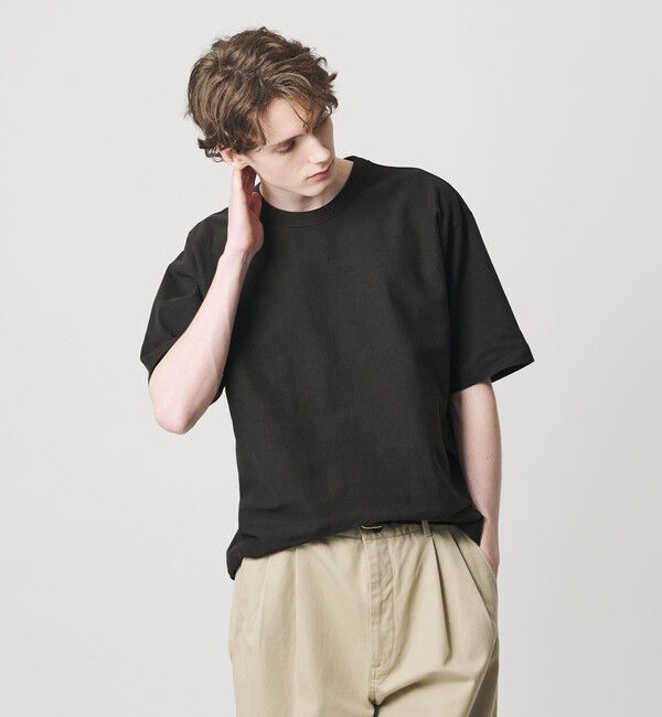 BEAUTY&YOUTH UNITED ARROWS「&ldquo;THE HEAVY&rdquo; 10oz ヘビー ワイド クルーネック Tシャツ」|Tシャツ・カットソー|