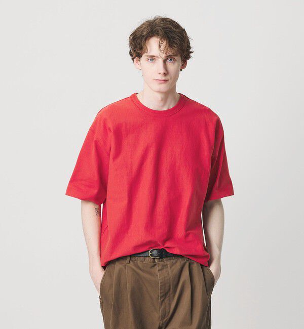 BEAUTY&YOUTH UNITED ARROWS「&ldquo;THE HEAVY&rdquo; 10oz ヘビー ワイド クルーネック Tシャツ」|Tシャツ・カットソー|