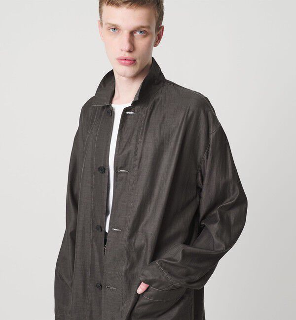 MONKEY TIME「キュプラ コットン フィブリル カバーオール シャツ」|その他|