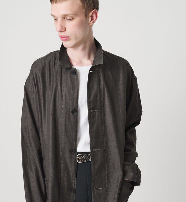 MONKEY TIME「キュプラ コットン フィブリル カバーオール シャツ」|その他|