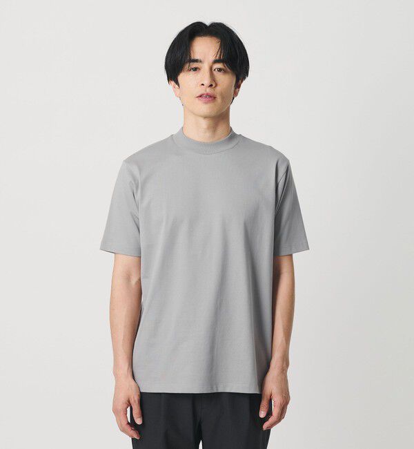 BEAUTY&YOUTH UNITED ARROWS「クリアコットン ジャケット 半袖Tシャツ 抗菌 防臭機能付き」|Tシャツ・カットソー|