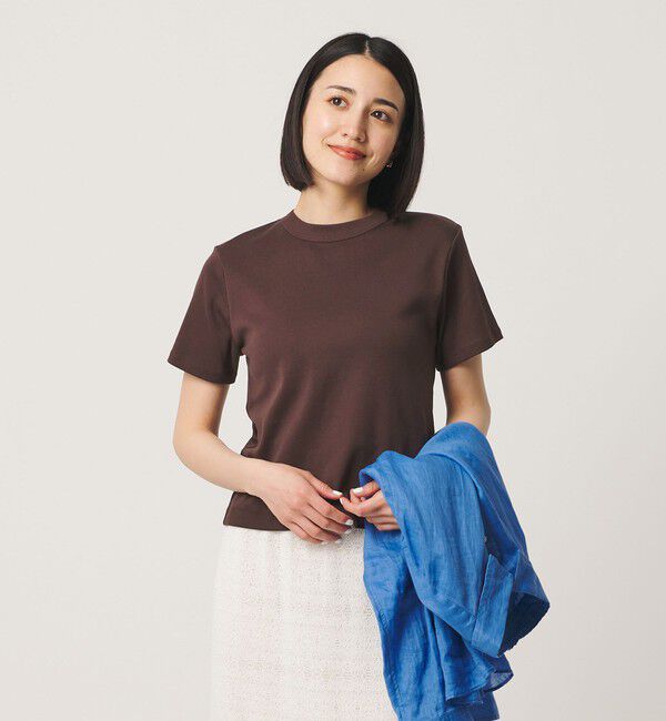 BEAUTY&YOUTH UNITED ARROWS「オーガニックコットン Tシャツ」|Tシャツ・カットソー|DK.BROWN