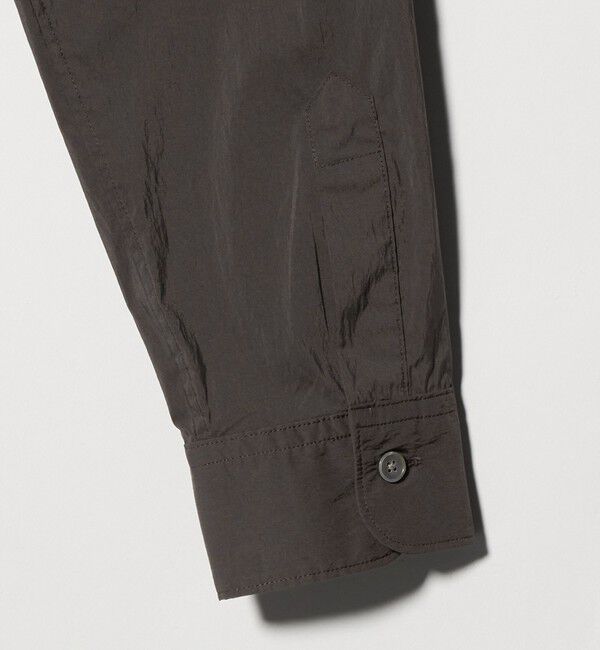 BEAUTY&YOUTH UNITED ARROWS「ライト コットンナイロン ワッシャー レギュラーシャツ GRANDE TAPERD型」|シャツ・ブラウス|