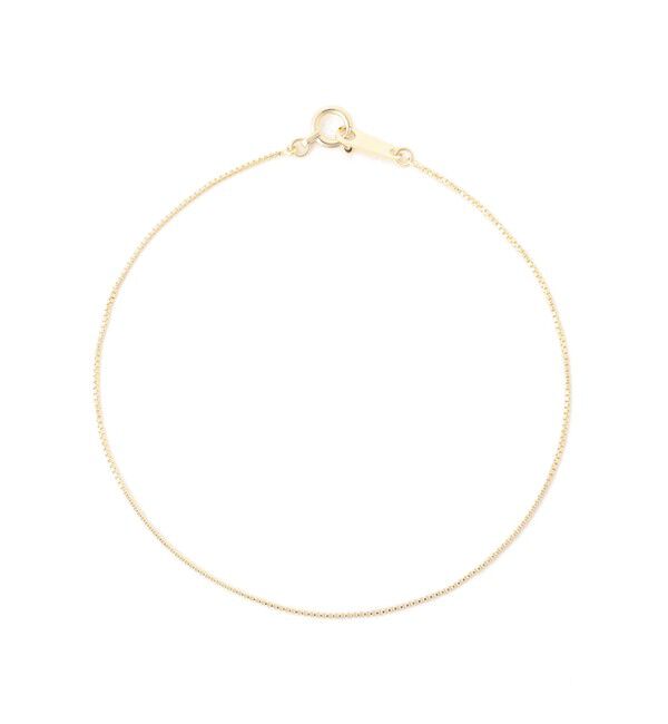 Ray BEAMS 「K10 ベネチアン ブレスレット」|ブレスレット・バングル|