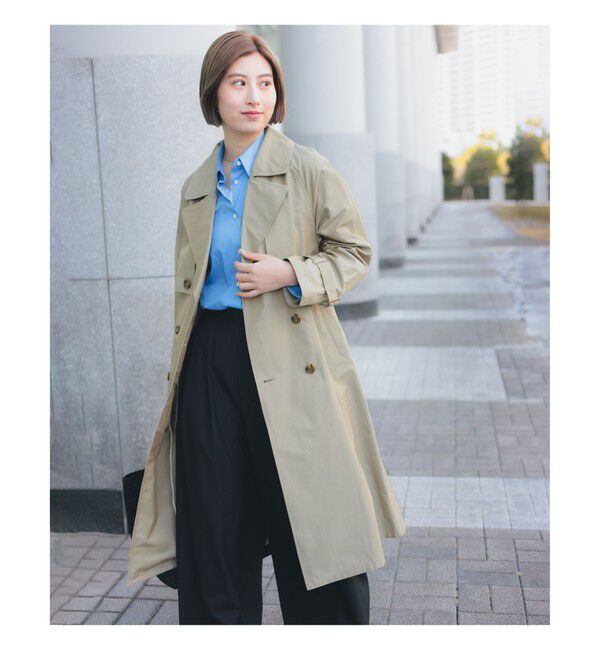 Demi-Luxe BEAMS 「ライト トレンチコート」|トレンチコート|