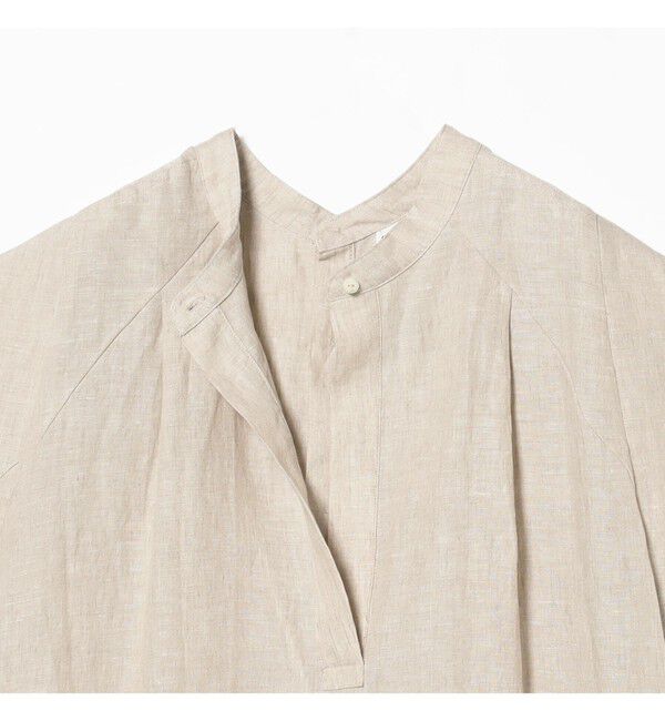 Demi-Luxe BEAMS 「TICCA / リネン 2WAY フレンチスリーブ ワンピース」|ワンピース|