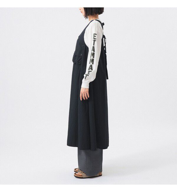 BEAMSBOY「ナイロン タッサー C-1 ノースリーブ ワンピース」|ワンピース|