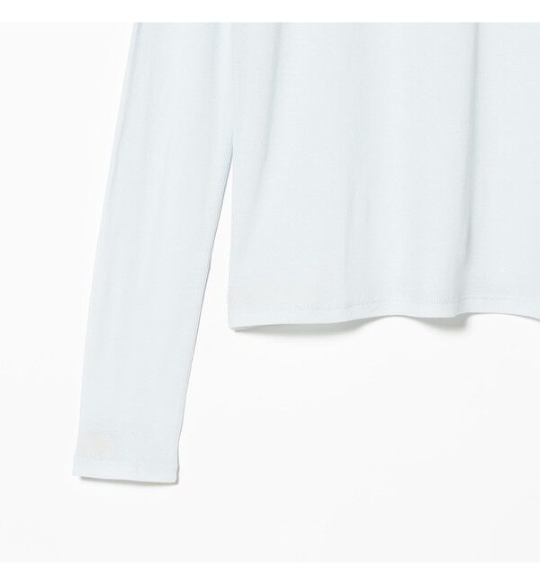 Demi-Luxe BEAMS 「シアーコットン ロングスリーブTシャツ」|Tシャツ・カットソー|