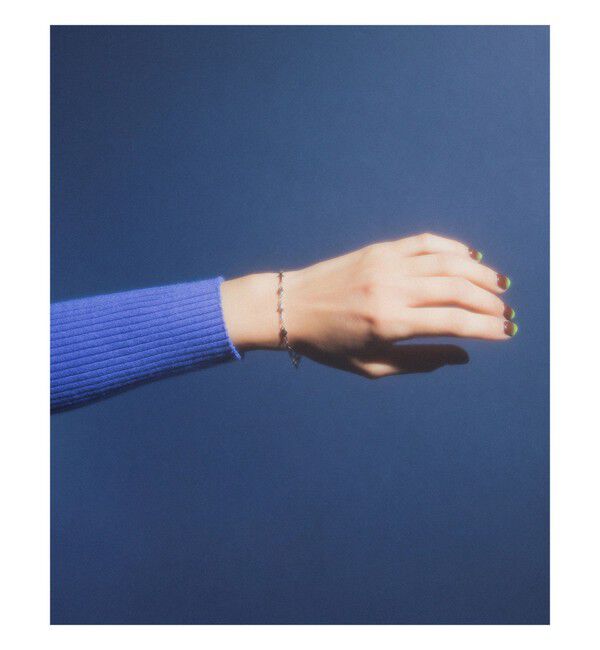 Ray BEAMS 「ステンレス クロス ＆ ハート ブレスレット」|ブレスレット・バングル|