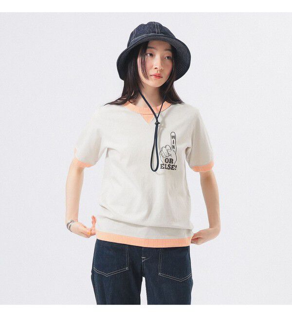 BEAMSBOY「【別注】Jackman / リンガー リブ Tシャツ 26SS」|Tシャツ・カットソー|