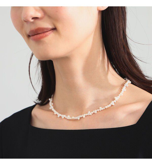 Demi-Luxe BEAMS 「jour couture /triangle.04 ネックレス」|その他|WHITE