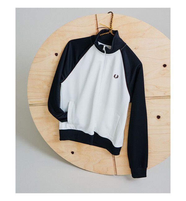 Ray BEAMS 「【別注】FRED PERRY / カラー ブロック トラック ジャケット」|スウェット・ジャージ|
