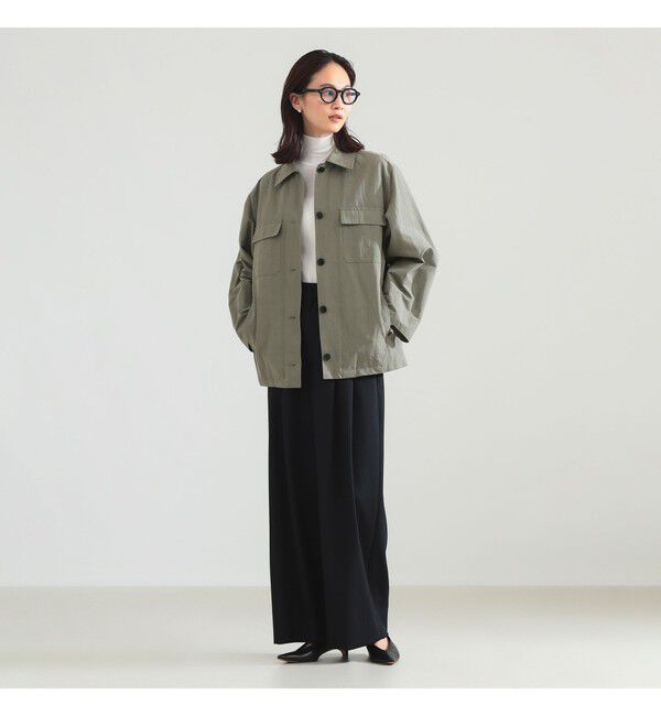 Demi-Luxe BEAMS 「ナチュラル ワッシャー ブルゾン」|ブルゾン・スタジャン|