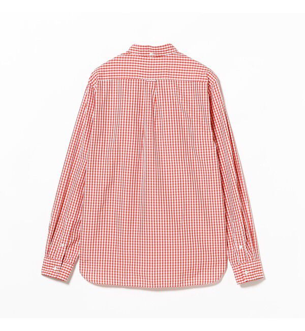 BEAMS PLUS「BEAMS PLUS / ブロード ギンガムチェック ボタンダウンシャツ」|シャツ・ブラウス|
