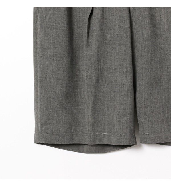 BEAMS「BEAMS PLUS / 2 Pleats Shorts Wool Tropical」|その他|