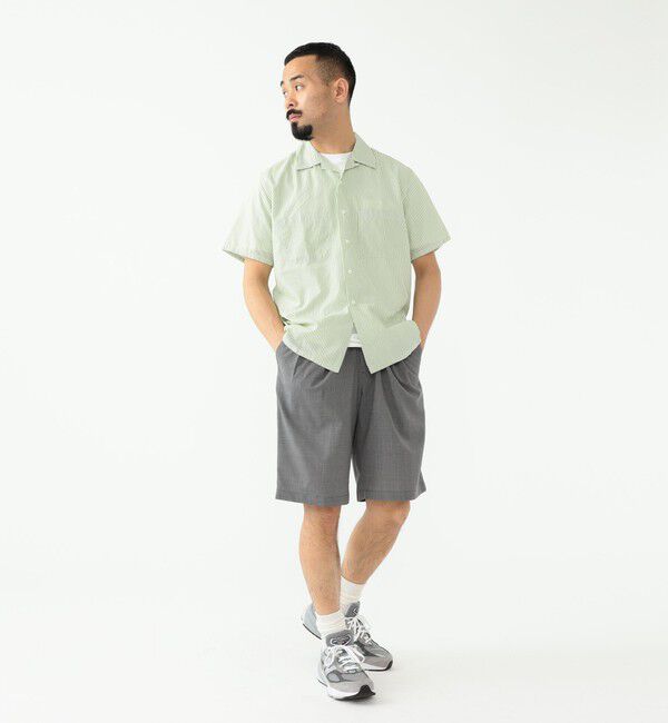 BEAMS「BEAMS PLUS / 2 Pleats Shorts Wool Tropical」|その他|