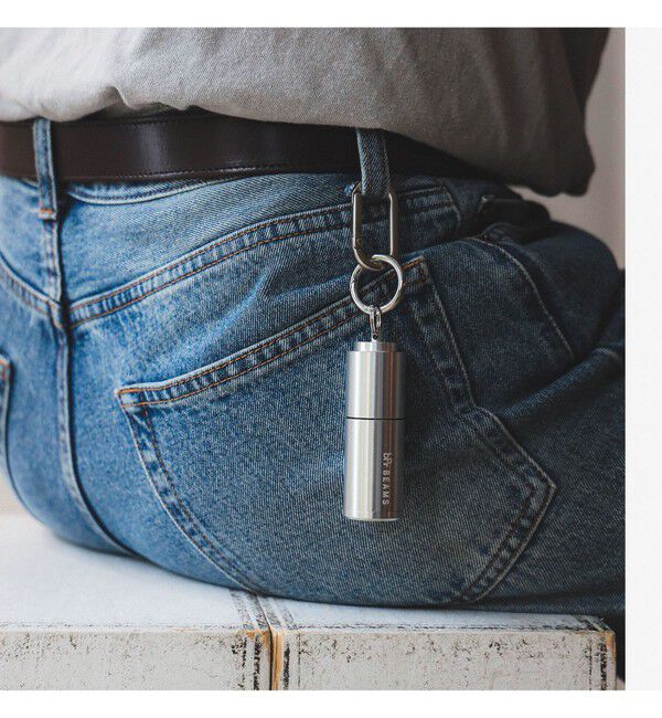 BEAMS「NEW アルミ 携帯灰皿」|アッシュトレイ|SILVER