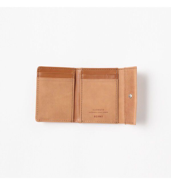 BEAMS「SLOW &times; BEAMS / 別注 3Fold Wallet」|財布|
