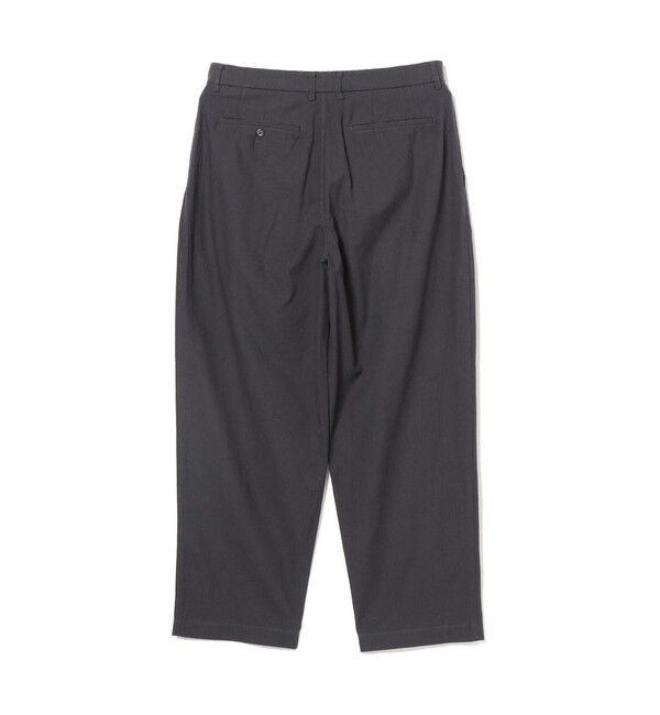 BEAMS「ダンガリー 2プリーツ スラックス」|チノ|