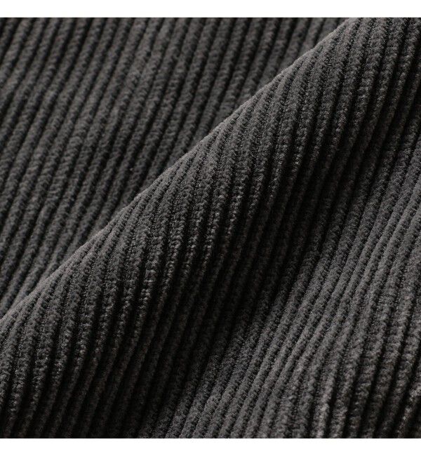 BEAMS「ワイドショートフィット フェード コーデュロイ フーデットブルゾン」|ブルゾン・スタジャン|