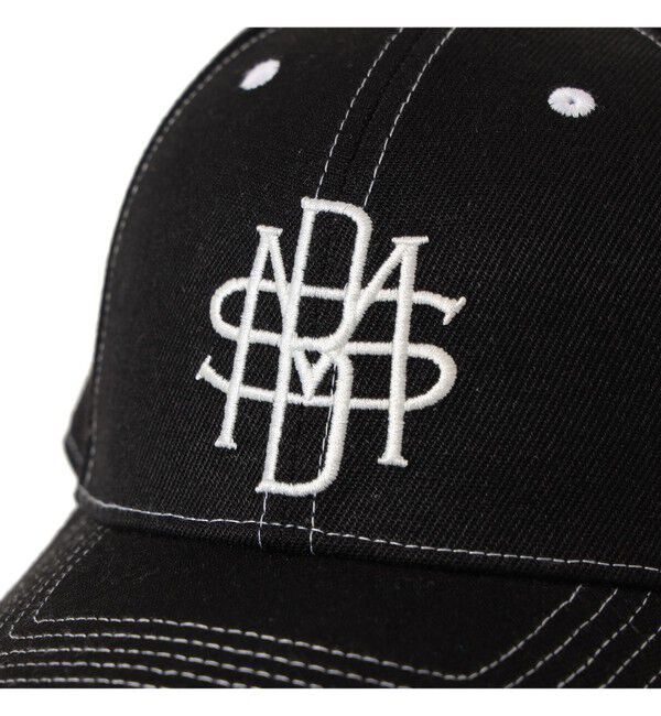 BEAMS「BMS ロゴ 6パネル キャップ」|キャップ・キャスケット|