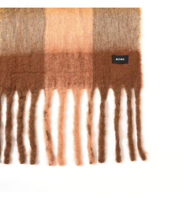 BEAMS「ビッグ シャギー マフラー」|マフラー|