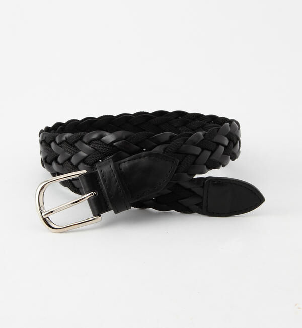 SHIPS「SHIPS: イタリア製 レザー コンビネーション メッシュ ベルト」|ベルト|