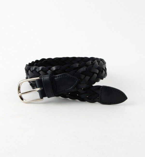 SHIPS「SHIPS: イタリア製 レザー コンビネーション メッシュ ベルト」|ベルト|