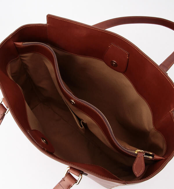 SHIPS「【SHIPS別注】Boldrini Selleria: レザー トートバッグ」|トートバッグ|