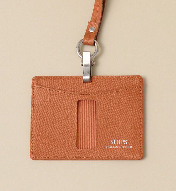 SHIPS「SHIPS: 【SAFFIANO LEATHER】イタリアンレザー IDケース」|その他|