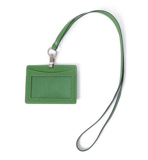 SHIPS「SHIPS: 【SAFFIANO LEATHER】イタリアンレザー IDケース」|その他|グリーン