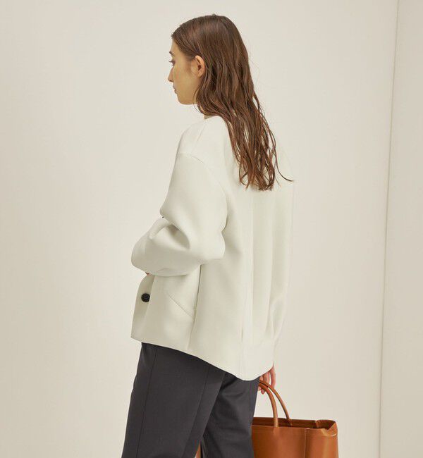 SHIPS for women「マトラッセ トリプルクロス コクーン ブルゾン ◇」|ブルゾン・スタジャン|