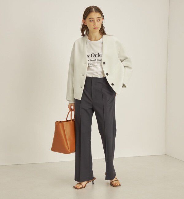 SHIPS for women「マトラッセ トリプルクロス コクーン ブルゾン ◇」|ブルゾン・スタジャン|