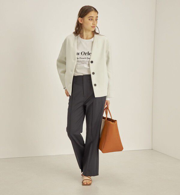 SHIPS for women「マトラッセ トリプルクロス コクーン ブルゾン ◇」|ブルゾン・スタジャン|