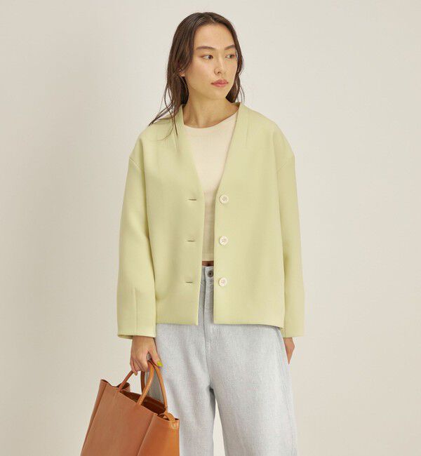 SHIPS for women「マトラッセ トリプルクロス コクーン ブルゾン ◇」|ブルゾン・スタジャン|