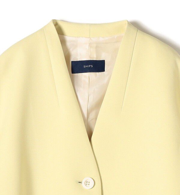 SHIPS for women「マトラッセ トリプルクロス コクーン ブルゾン ◇」|ブルゾン・スタジャン|