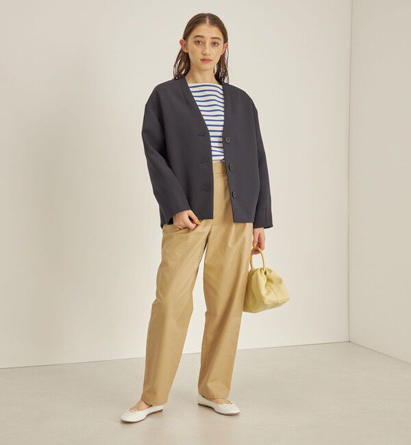 SHIPS for women「マトラッセ トリプルクロス コクーン ブルゾン ◇」|ブルゾン・スタジャン|