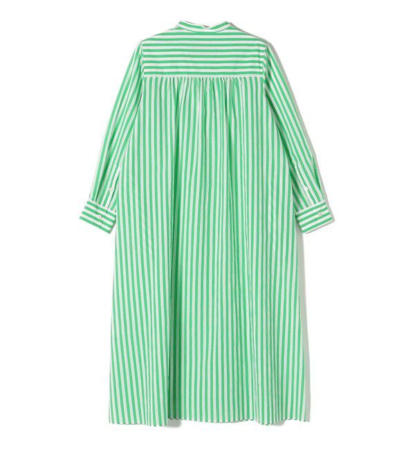 SHIPS for women「〈手洗い可能〉MANTECO カラー ストライプ ワンピース」|ワンピース|